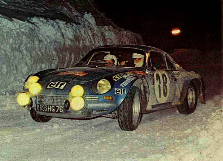 Alpine-Renault, Rallye Monte Carlo 1973