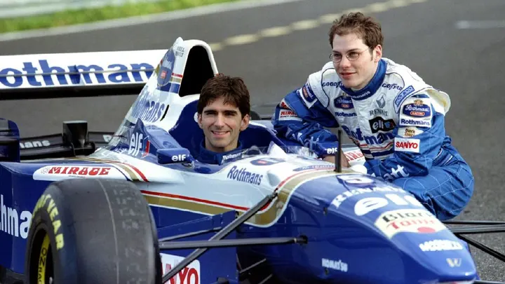 Damon Hill a Jacques Villeneuve, 1996